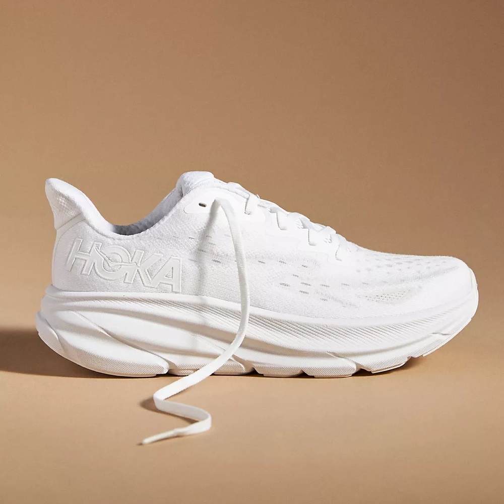 Hoka White Athletic Shoes